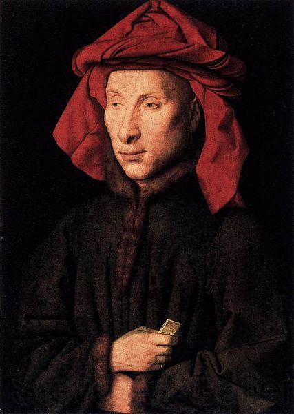 Jan Van Eyck Portrait of Giovanni Arnolfini Spain oil painting art